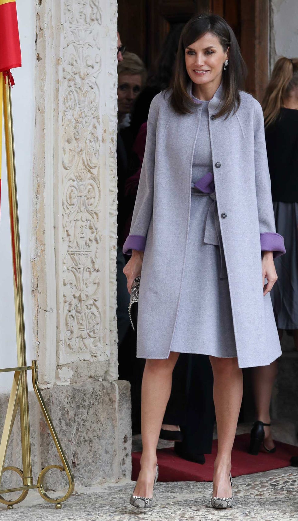 Letizia look Carolina Herrera