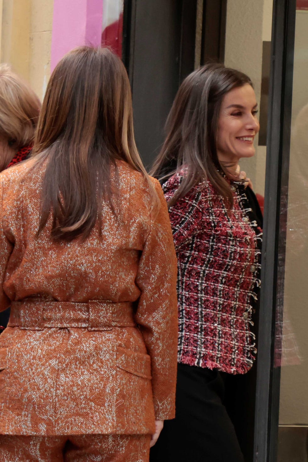 letizia con bailarinas negras