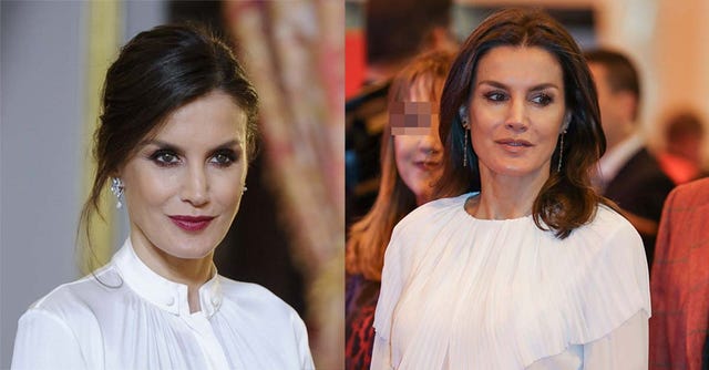 Letizia fotos comparativas