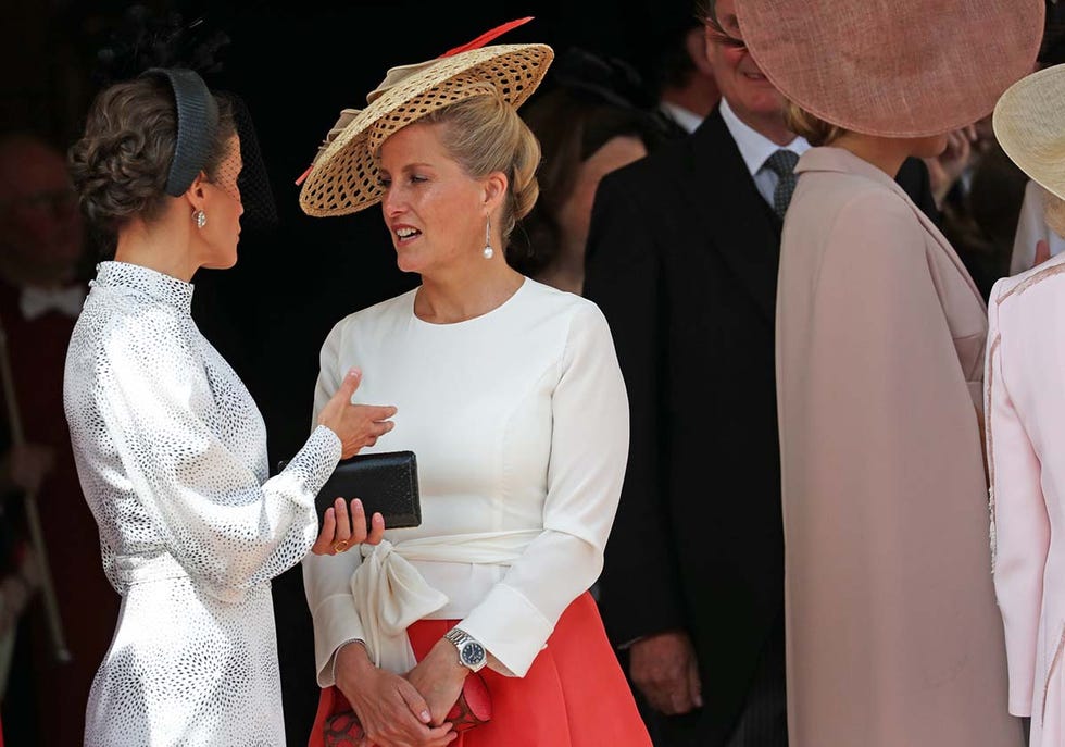La reina Letizia y la condesa de Wessex