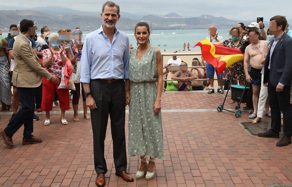 los reyes visitan las palmas de gran canarias