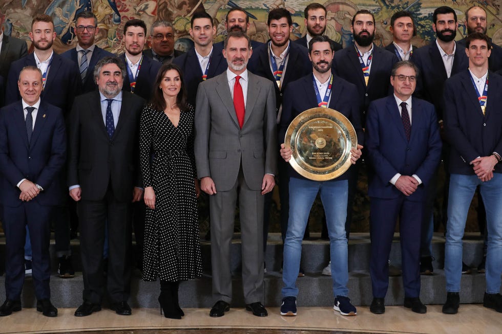 Felipe y Letizia selección balonmano