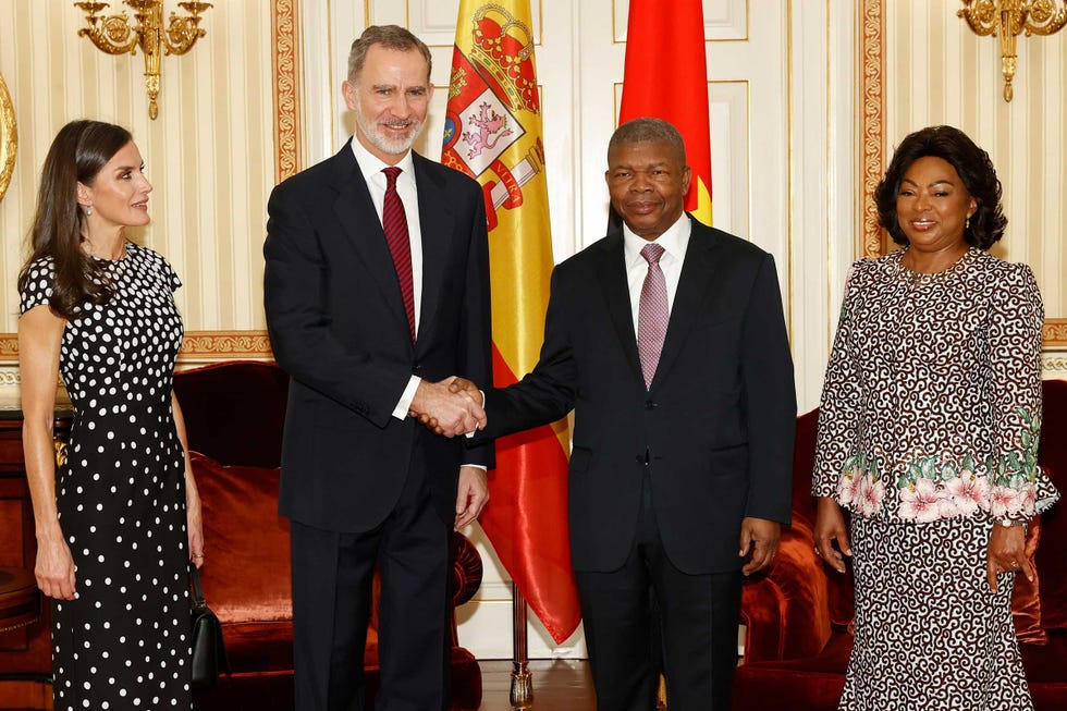felipe vi y letizia, visita de estado a angola