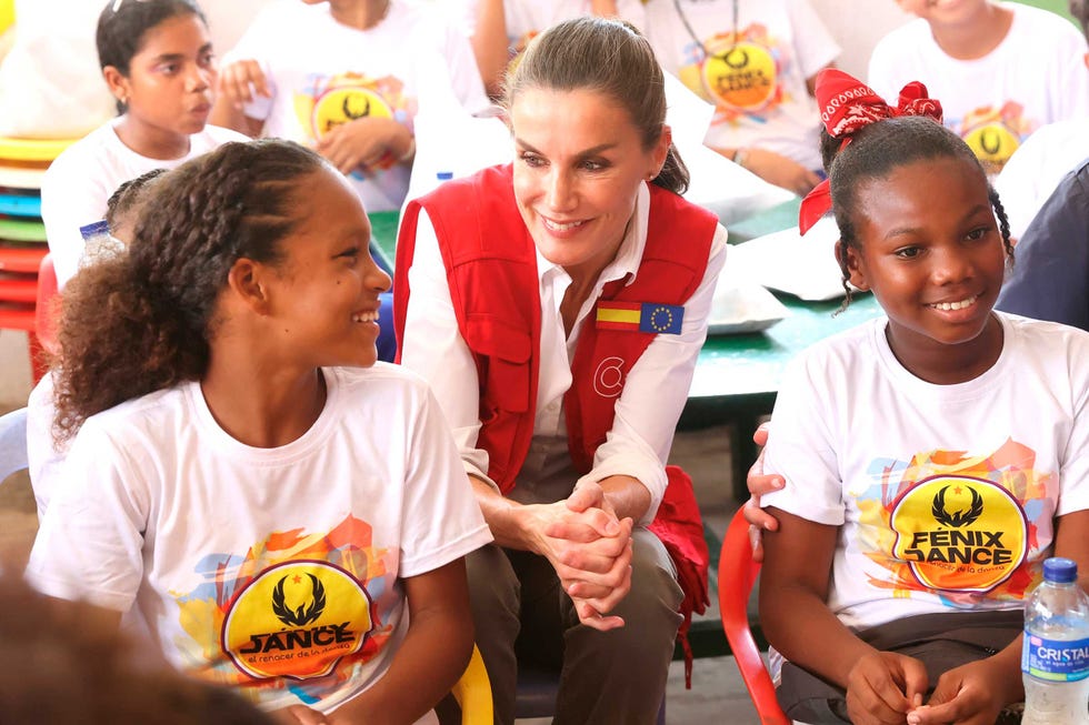 letizia, viaje de cooperación a colombia