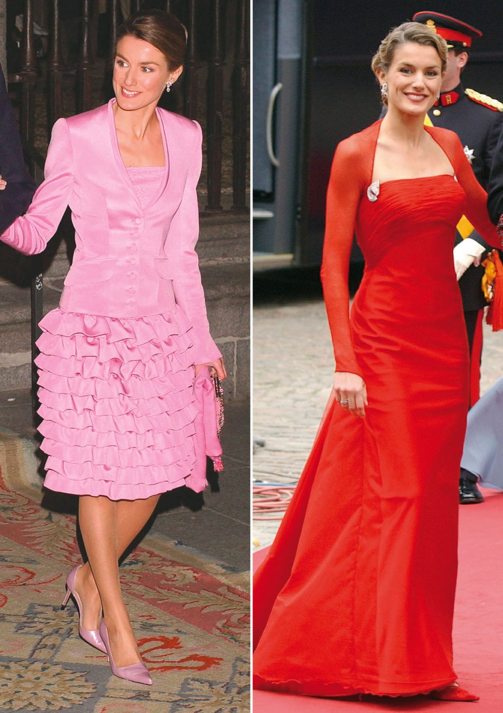 Con motivo del 15 aniversario del anuncio de su compromiso con el rey Felipe, repasamos los looks más llamativos de la reina en este tiempo.