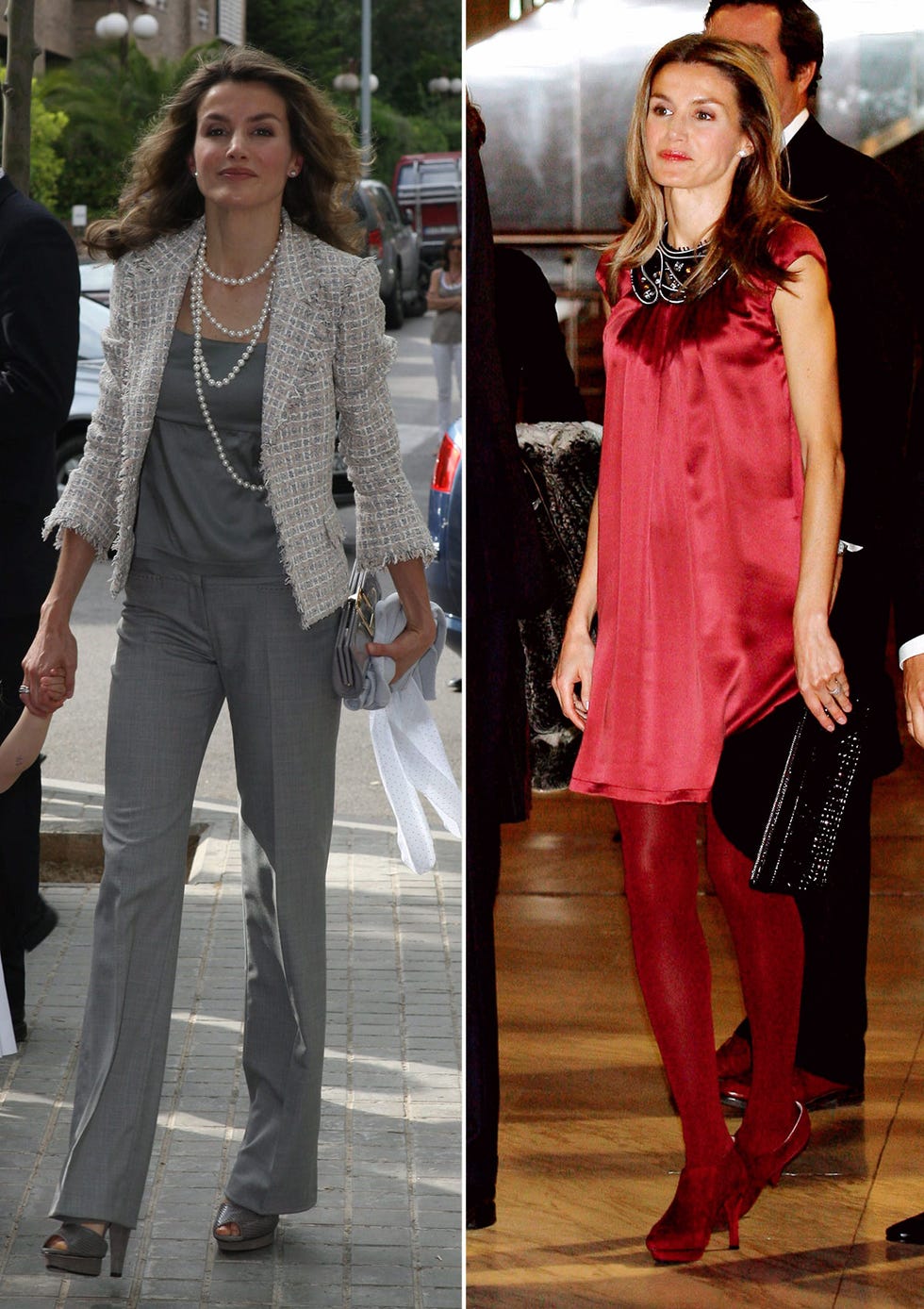 Con motivo del 15 aniversario del anuncio de su compromiso con el rey Felipe, repasamos los looks más llamativos de la reina en este tiempo.