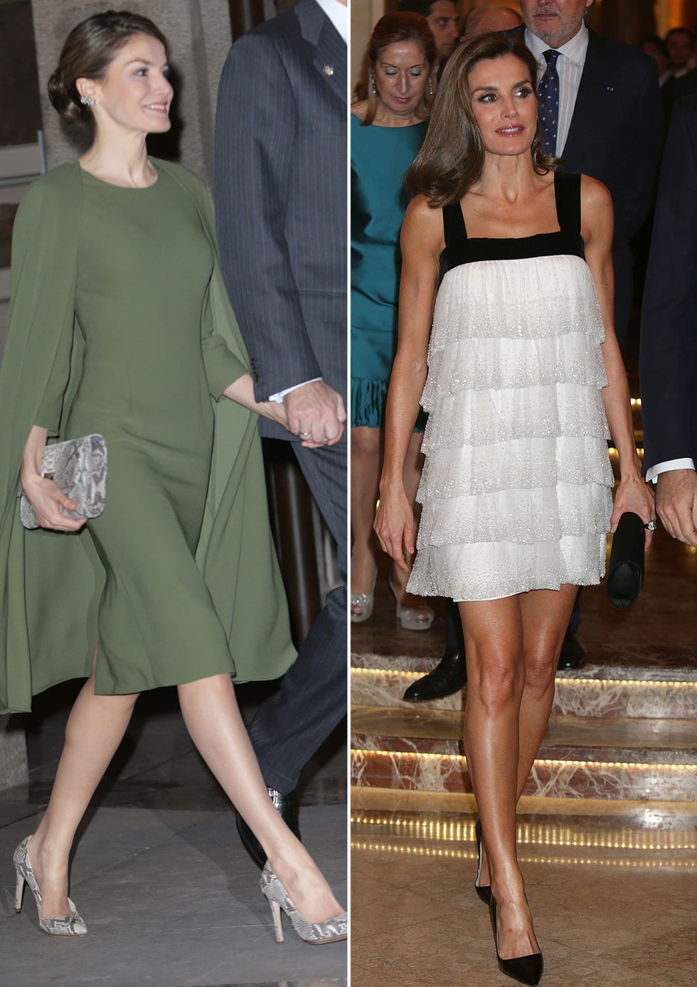 Con motivo del 15 aniversario del anuncio de su compromiso con el rey Felipe, repasamos los looks más llamativos de la reina en este tiempo.
