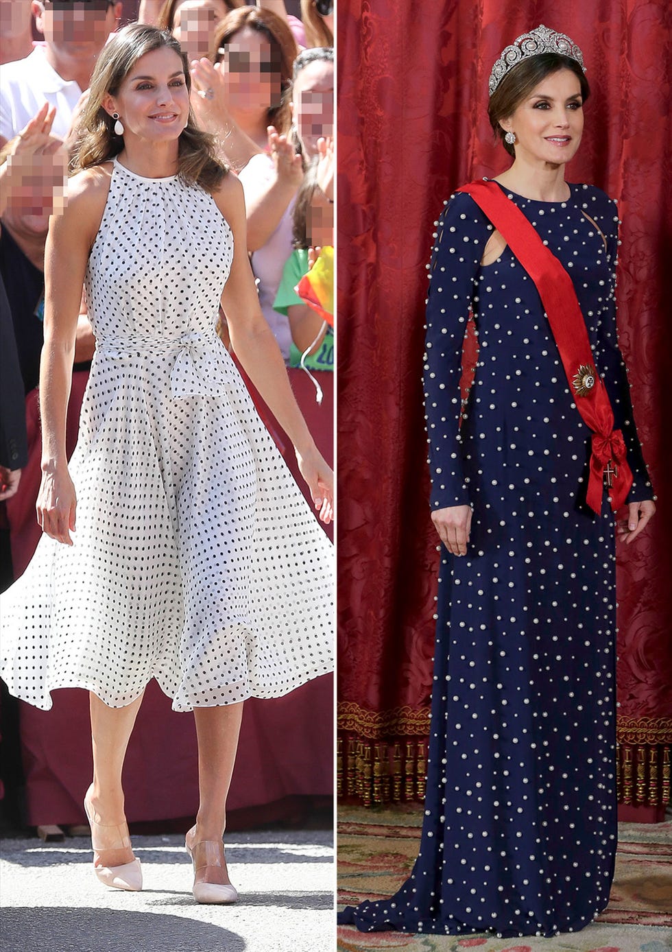 Con motivo del 15 aniversario del anuncio de su compromiso con el rey Felipe, repasamos los looks más llamativos de la reina en este tiempo.
