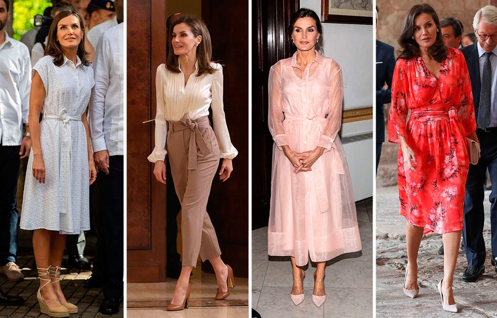 letizia looks con lazos semiatados