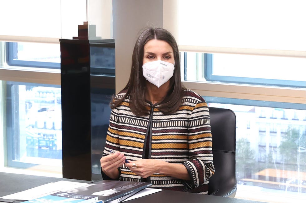 letizia, en la fundación mutua madrileña