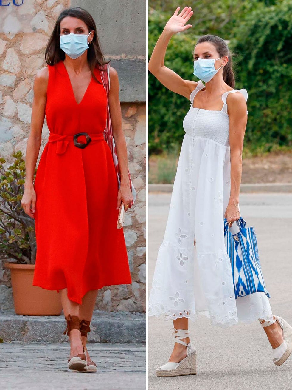 looks de la reina letizia en mallorca 2020