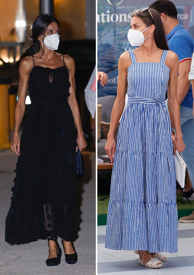 letizia, sus looks en mallorca
