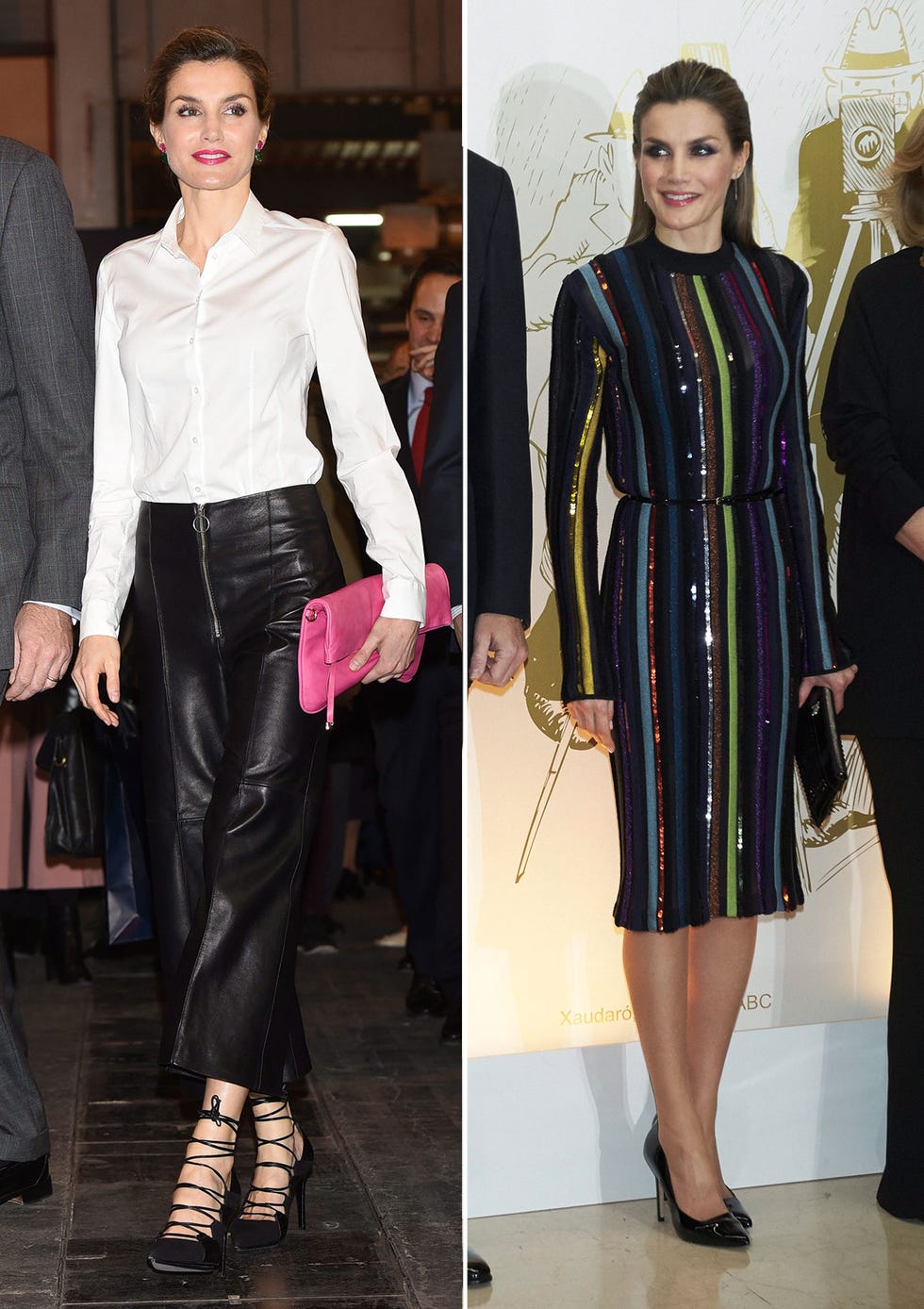 Con motivo del 15 aniversario del anuncio de su compromiso con el rey Felipe, repasamos los looks más llamativos de la reina en este tiempo.