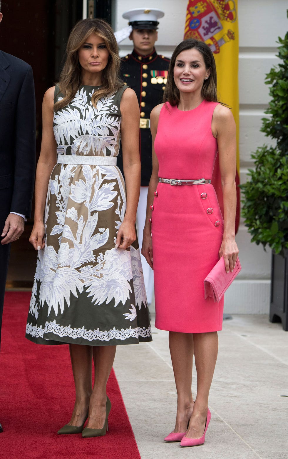 Melania Trump y Letizia