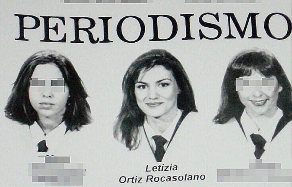así fue el paso de letizia por la universidad de periodismo de madrid
