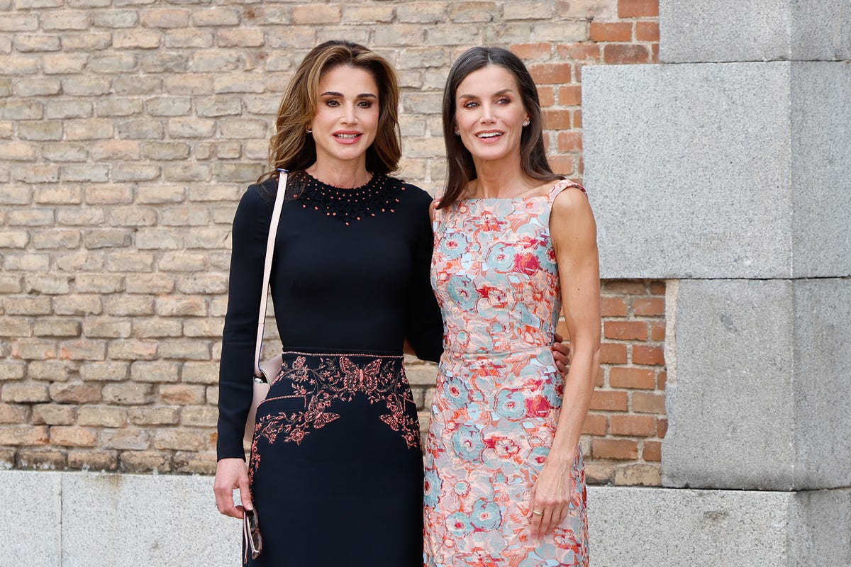 Letizia Y Rania De Jordania Protagonizan Un Nuevo Duelo De Estilo Entre Reinas En Madrid