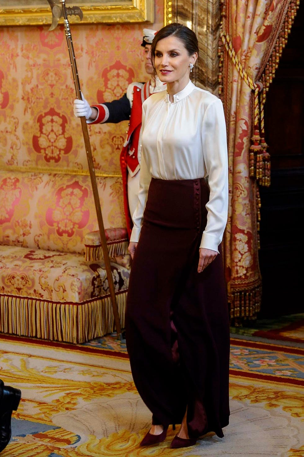 Letizia recepción cuerpo diplomático