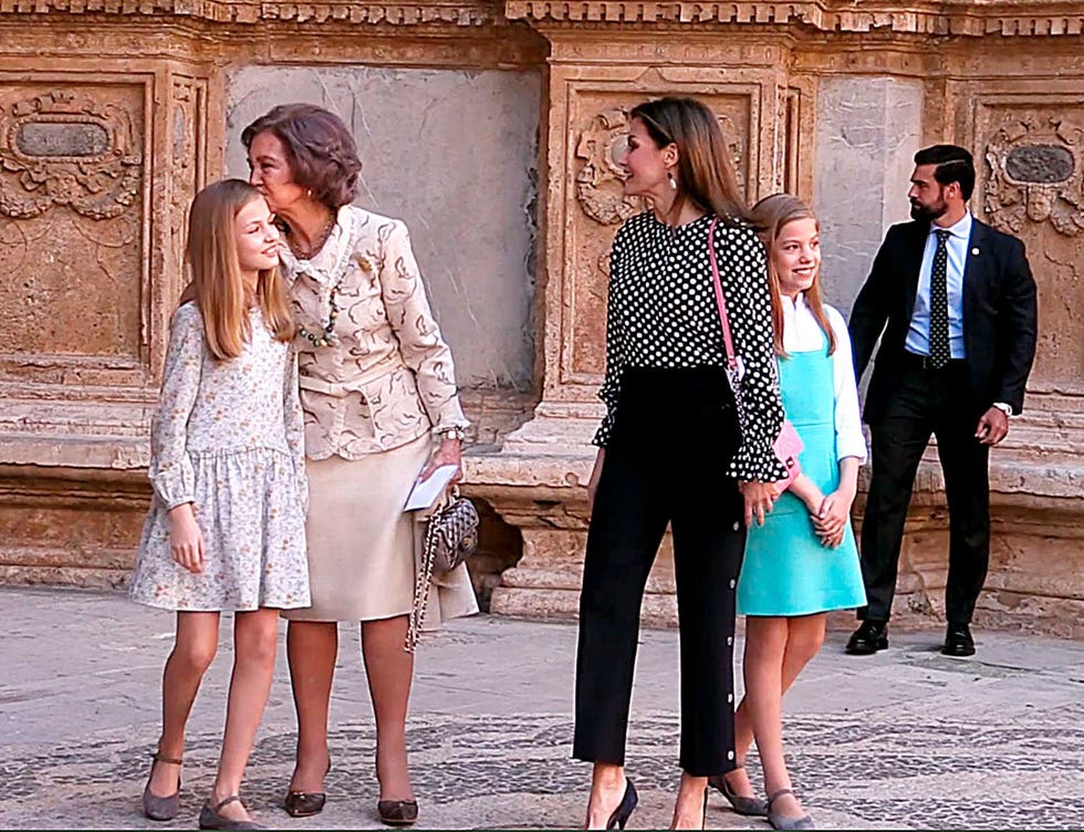 Letizia y Sofía en Palma
