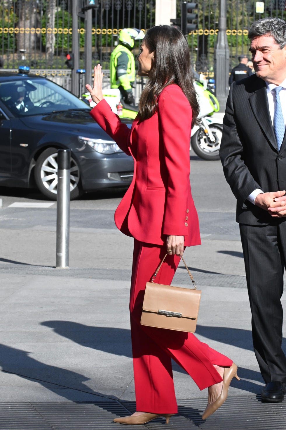 felipe y letizia visitan sus retratos