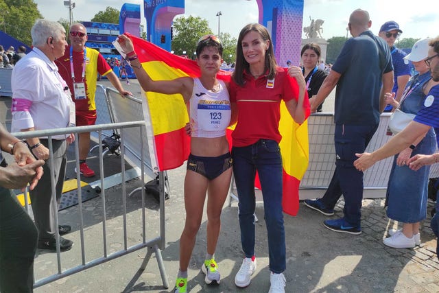 letizia en los juegos olimpicos de paris 2024