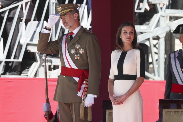 Reina Letizia homenaje Guardia Civil