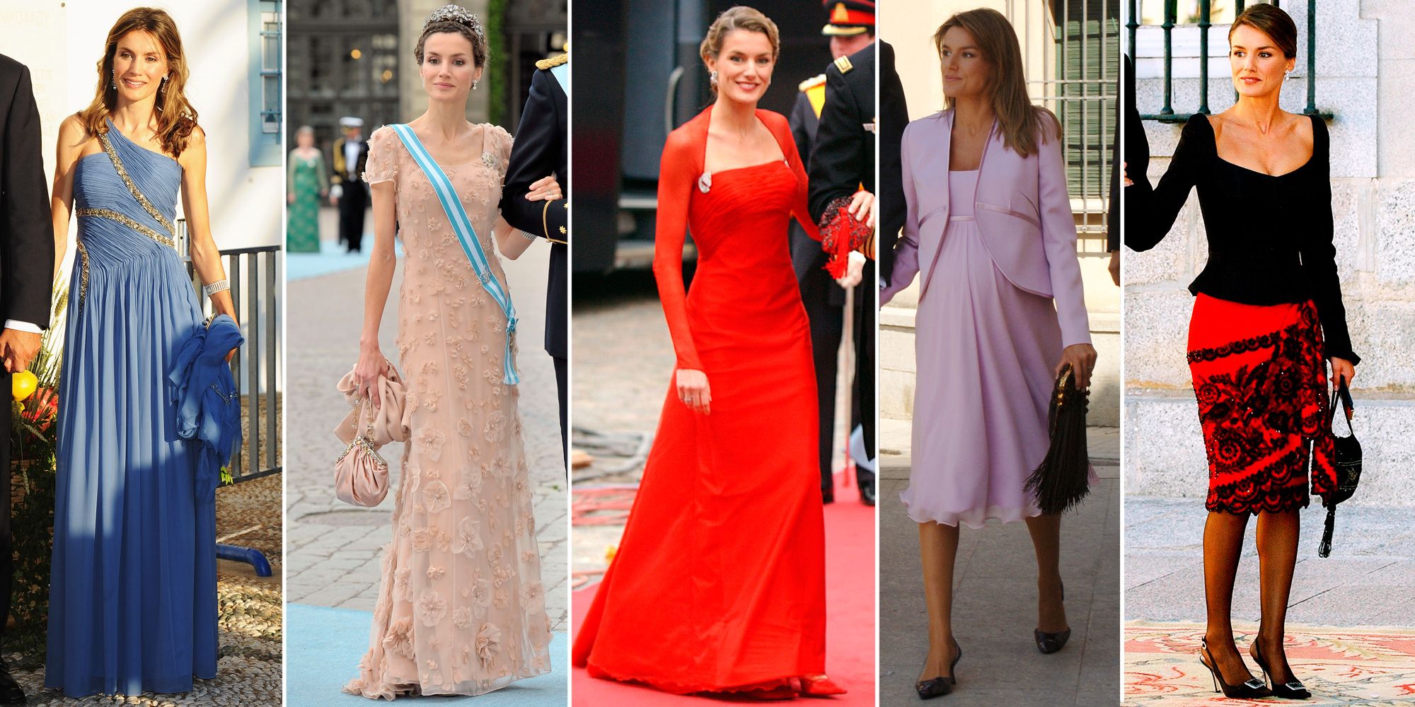 La reina Letizia y sus vestidos de invitada de boda