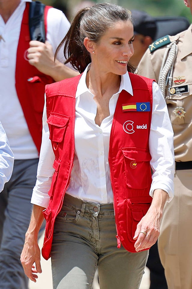 letizia, viaje de cooperación a colombia