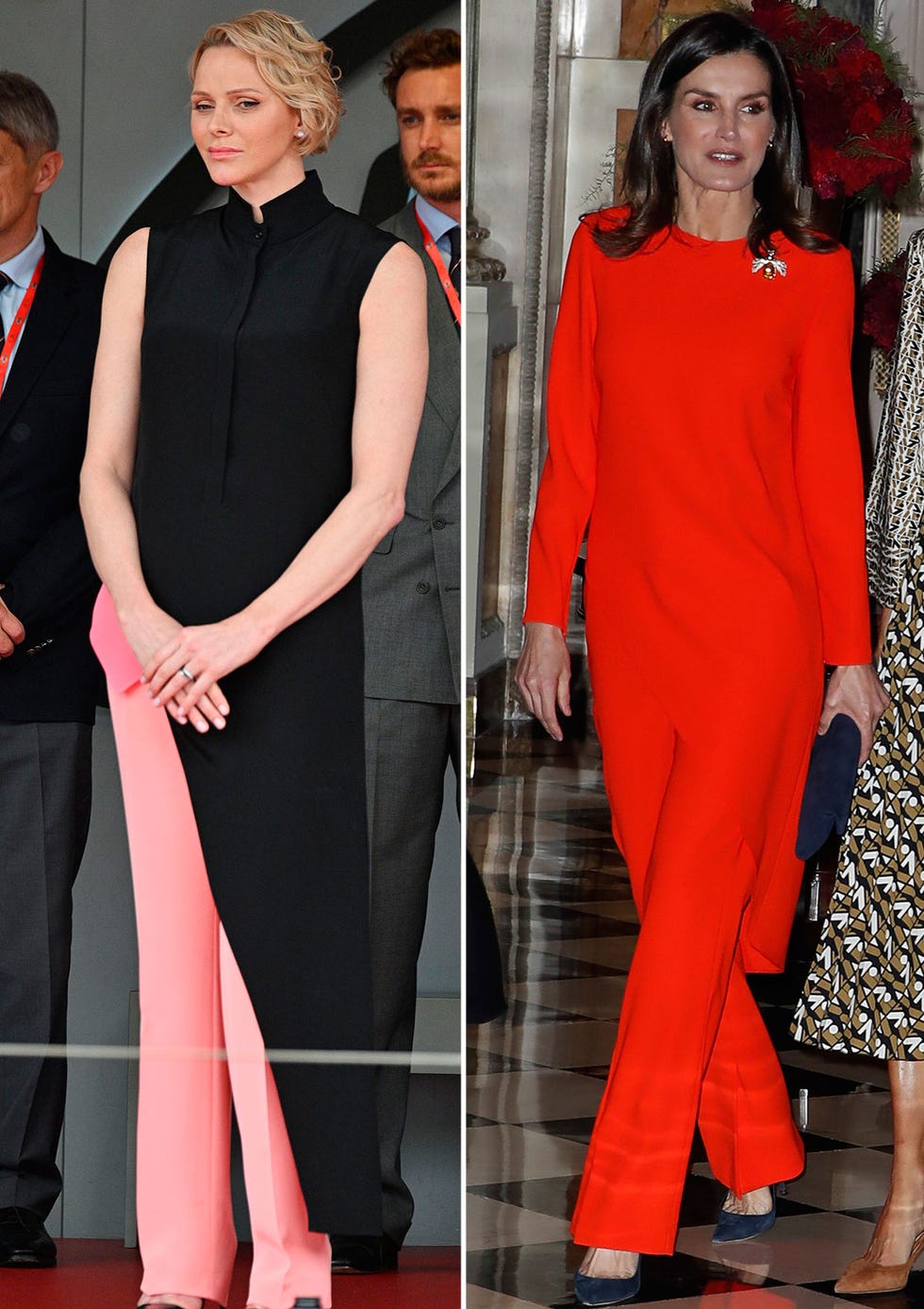 El look con el que Charlene de Mónaco se quiere parecer a la reina Letizia.