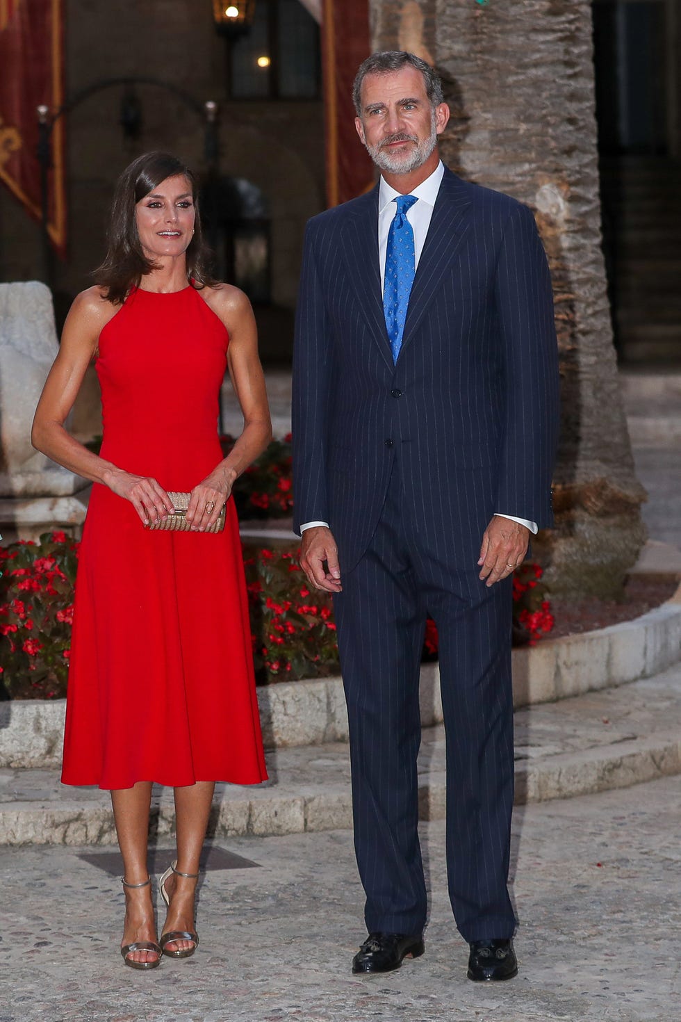 reyes felipe y letizia recepción palma de mallorca