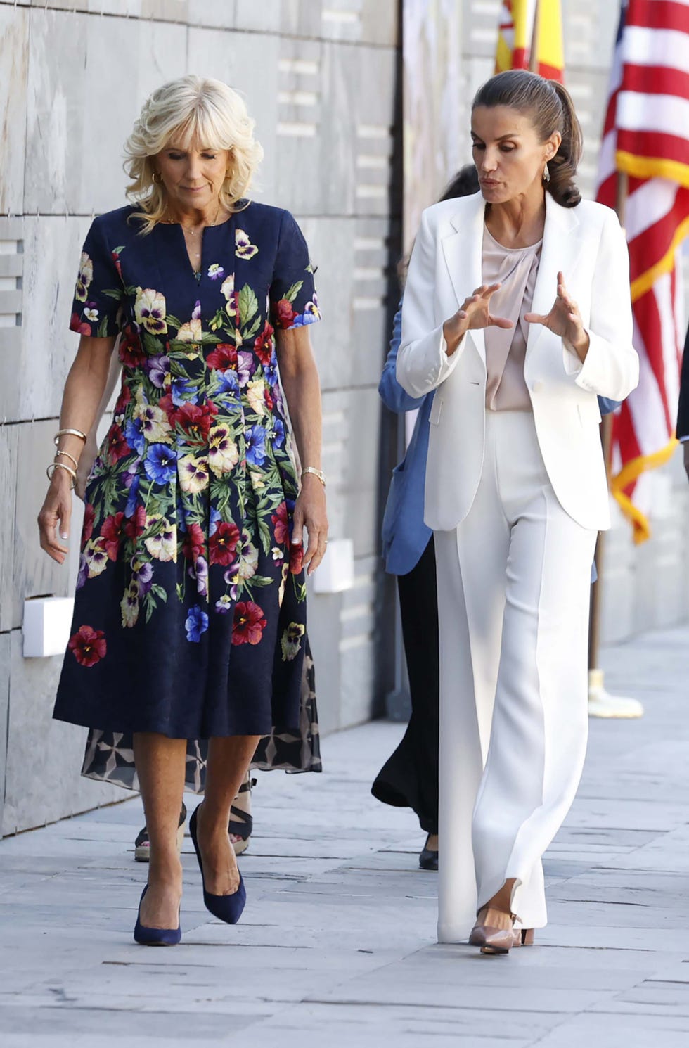 letizia y jill biden