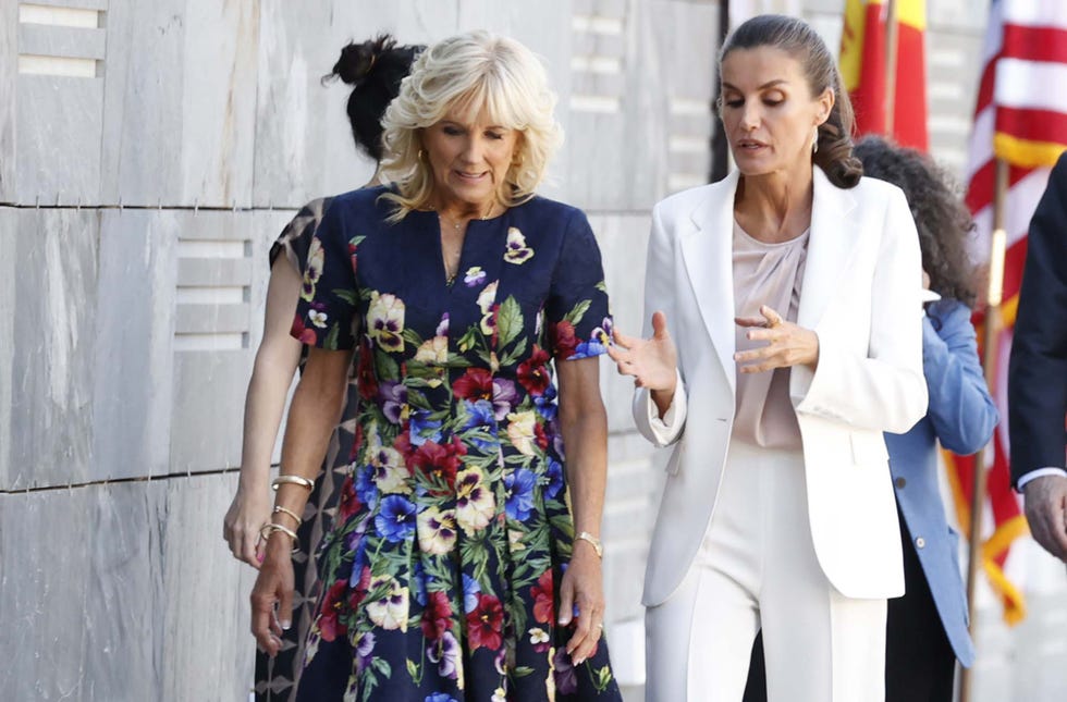letizia y jill biden