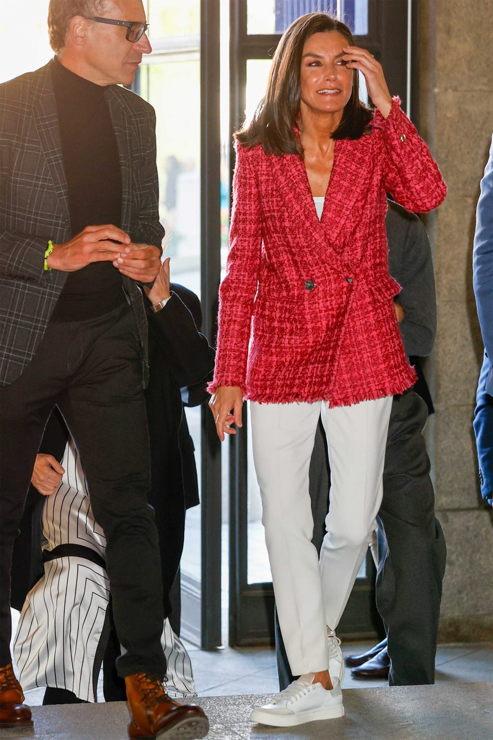 letizia en zapatillas
