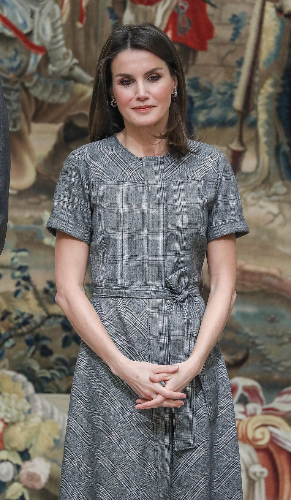 Reina Letizia look Massimo Dutti