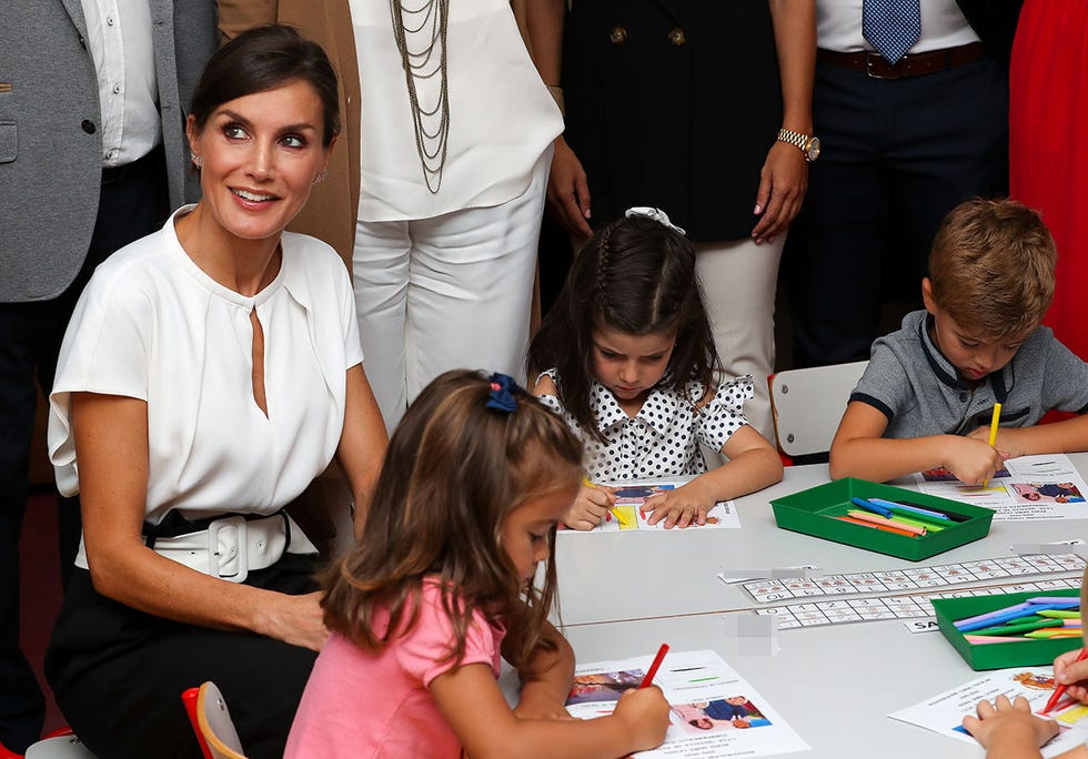 La reina Letizia inaugura el curso escolar en Cáceres
