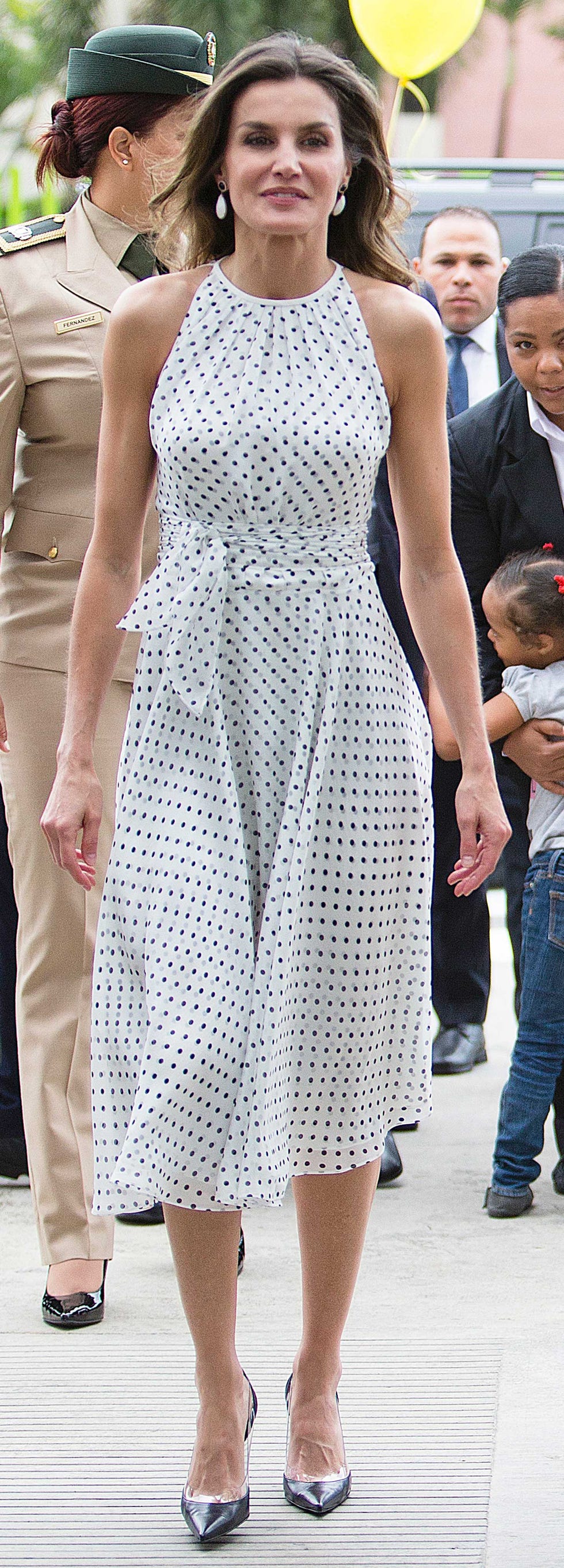 Doña Letizia en su visita oficial a República Dominicana