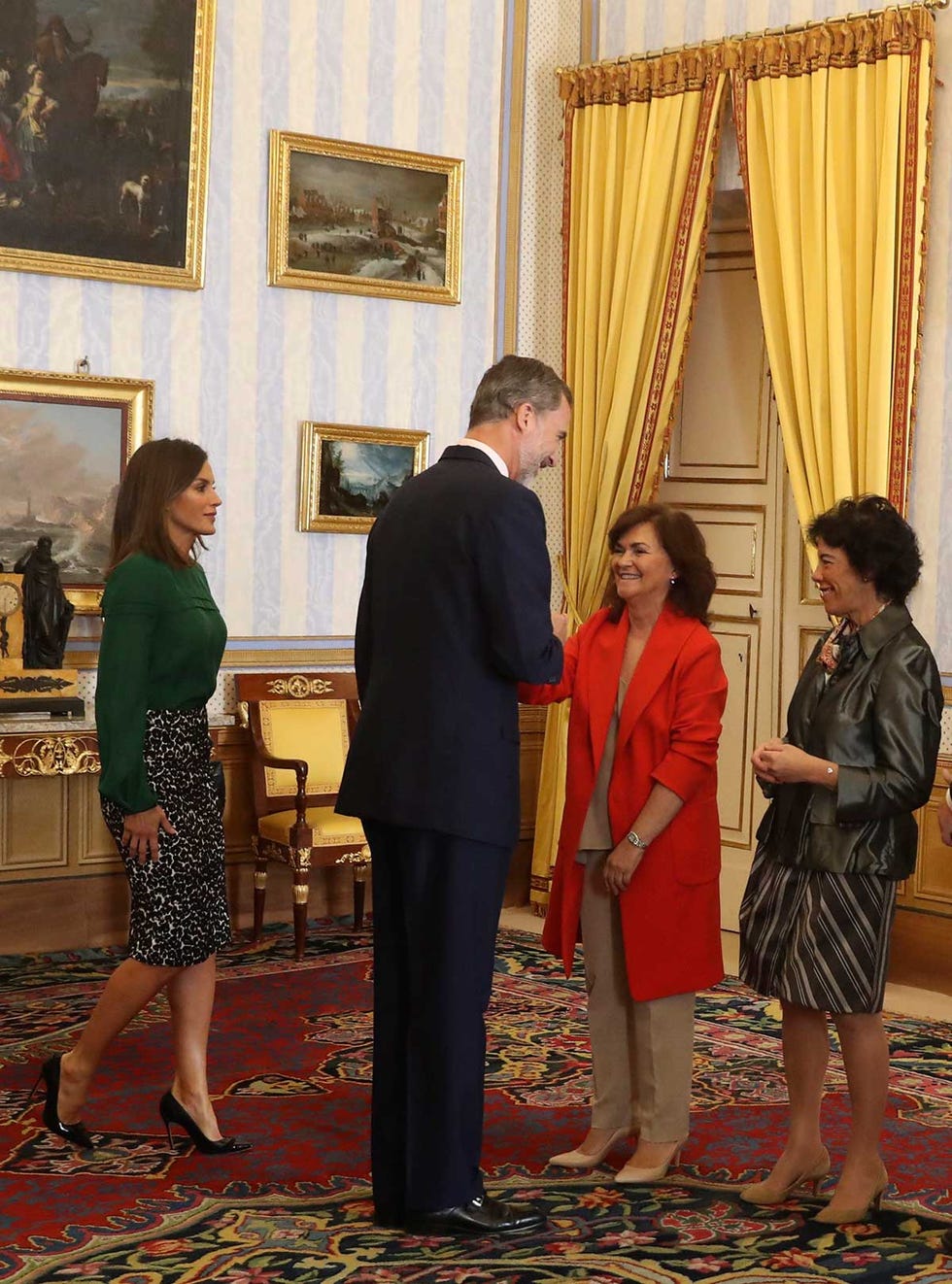 Letizia Felipe ministras Palacio Aranjuez