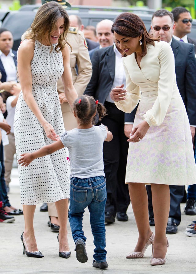 Doña Letizia en su visita oficial a República Dominicana