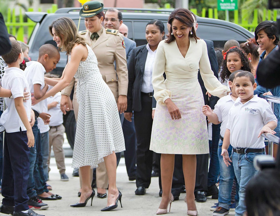 Doña Letizia en su visita oficial a República Dominicana