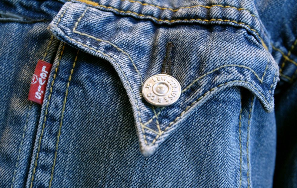 Denim, Jeans, Clothing, Pocket, Blue, Textile, Button, Zipper, Trousers, Plaid, 