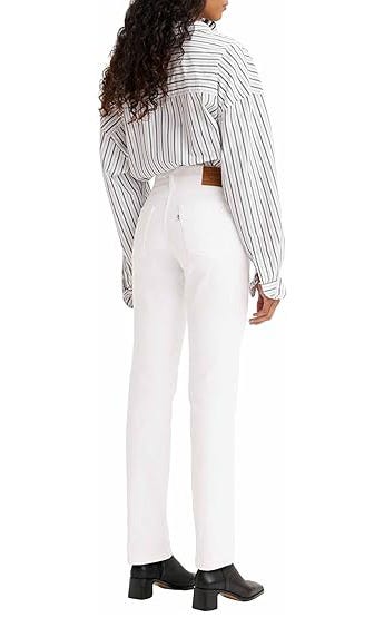 levis 724 blancos