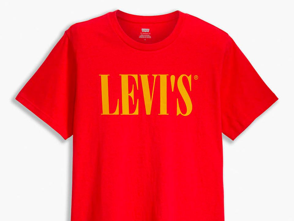 Levi's las rebajas en sus camisetas de hombre con logo