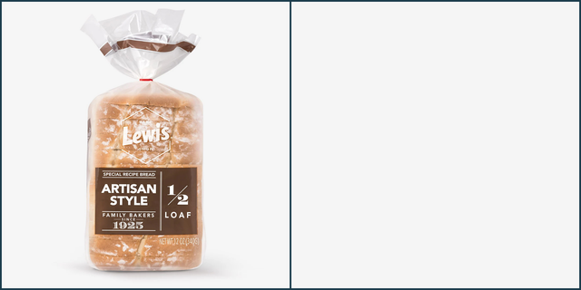 lewis bake shop artisanal 1/2 loaf bread
