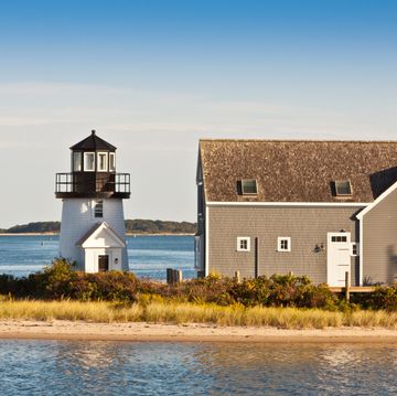 lewis bay lighthouse, hyannis, cape cod, massachusetts, usa