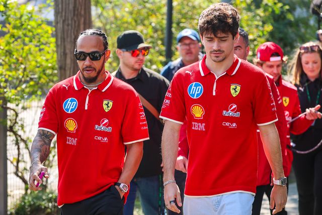 Both Ferraris of Lewis Hamilton and Charles Leclerc Disqualified From Chinese Grand Prix