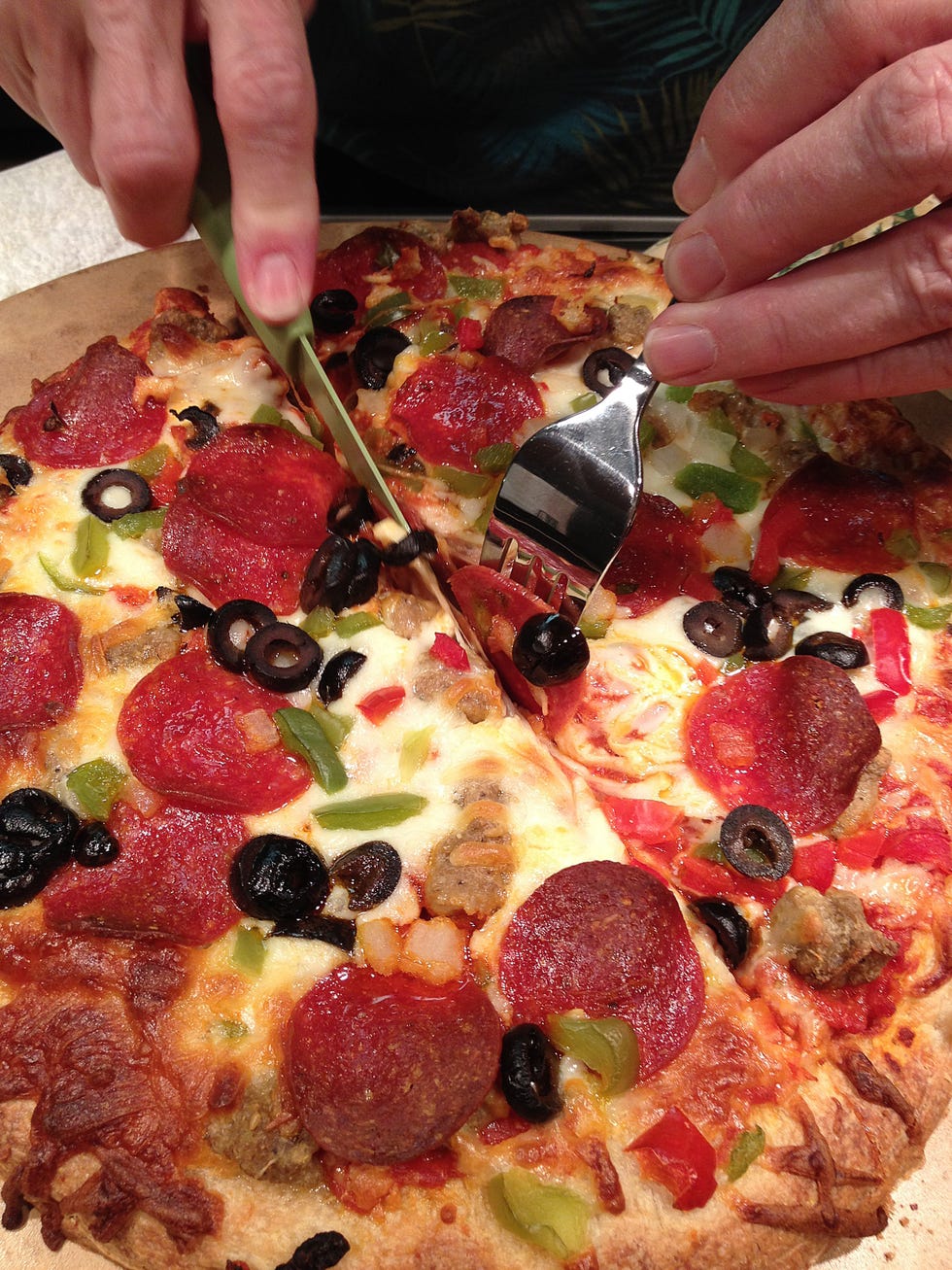 Rising crust pizza in idaho usa