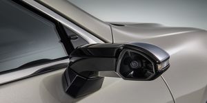 Lexus ES side camera mirror