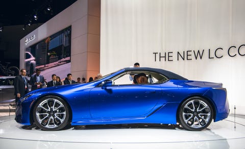 View Photos of the 2021 Lexus LC Convertible