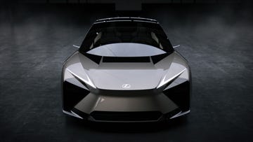 2026 lexus lfzc electric sedan concept