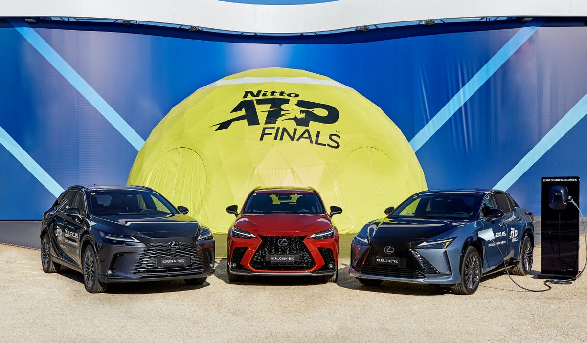 Lexus è auto ufficiale delle Nitto ATP Finals le auto della Gamma