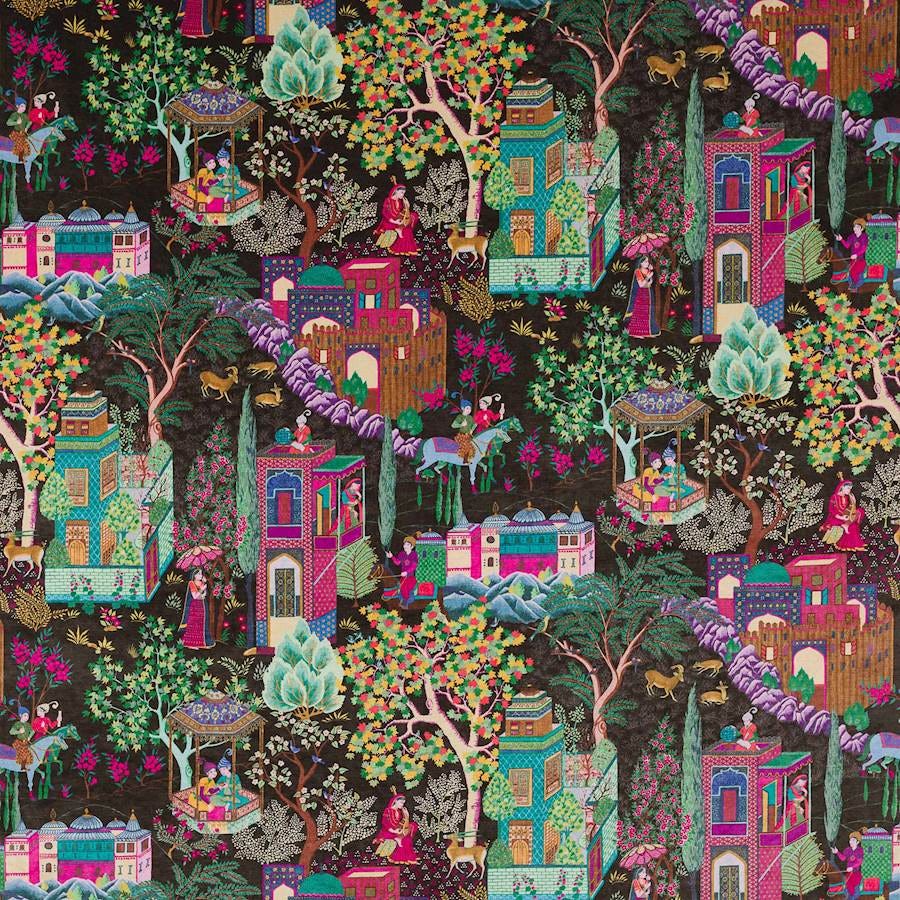 leyla velours fabric by manuel canovas